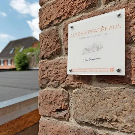 Daire Alte Pfarrhaus Galerie Gleisweiler